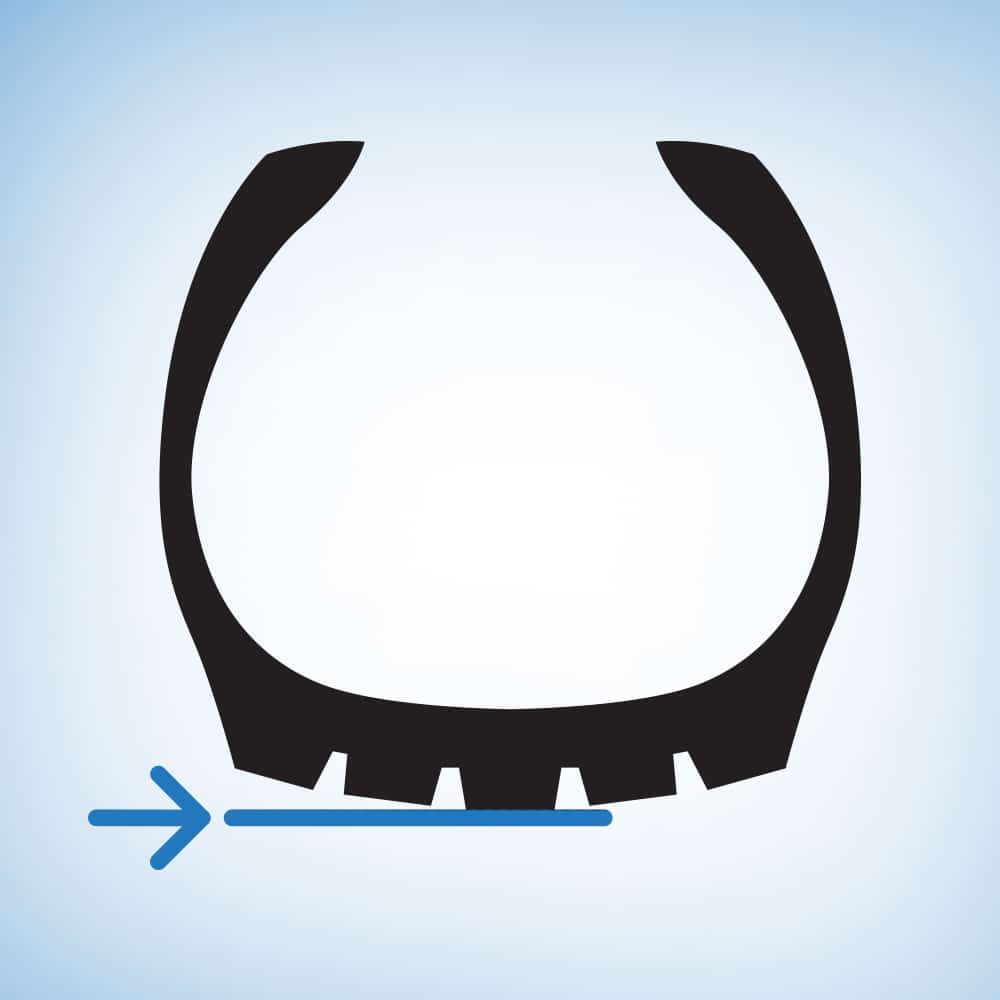 Reduced Contact Patch